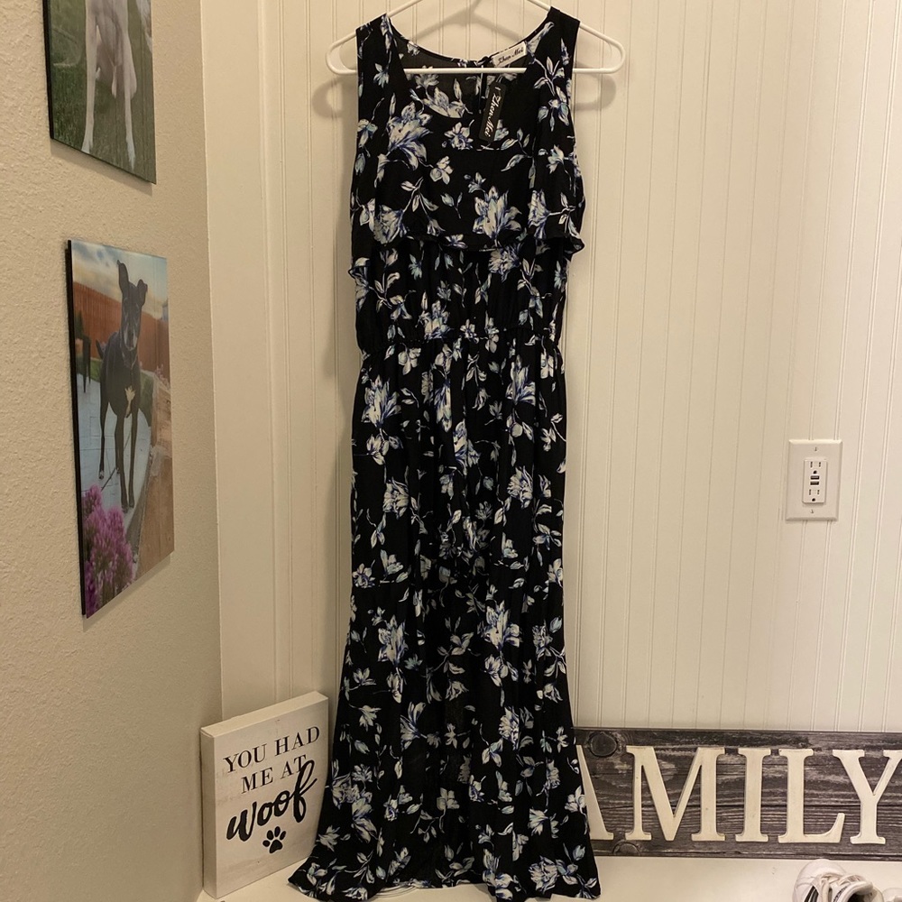 Hi/low romper